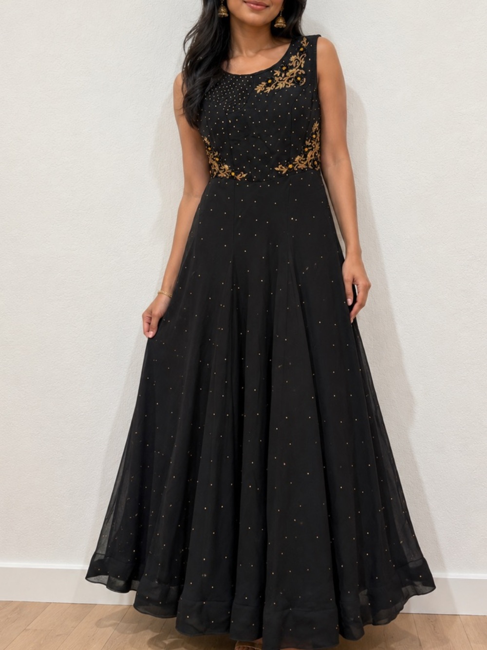 Indian Embellished Gown Set